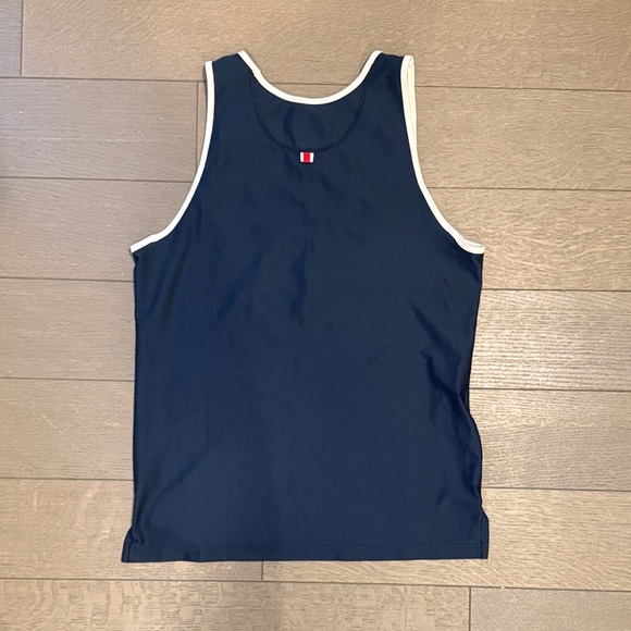 Men's Navy and White Tracksmith - Picture 4 of 4